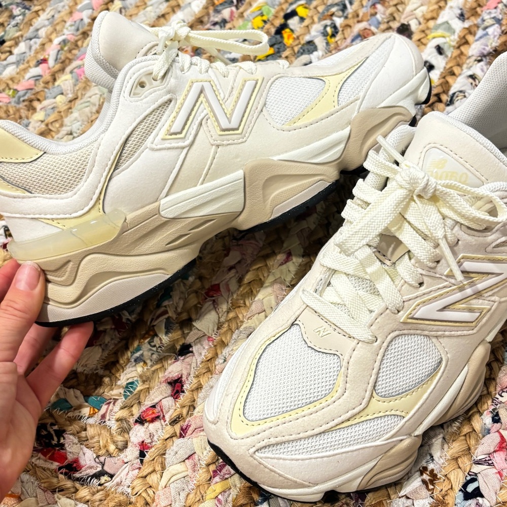 New Balance Women's Cream Sneakers